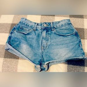 High waisted shorts